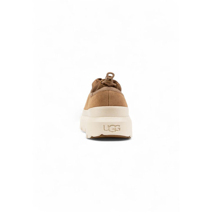 UGG Beige Suede Leather Clogs