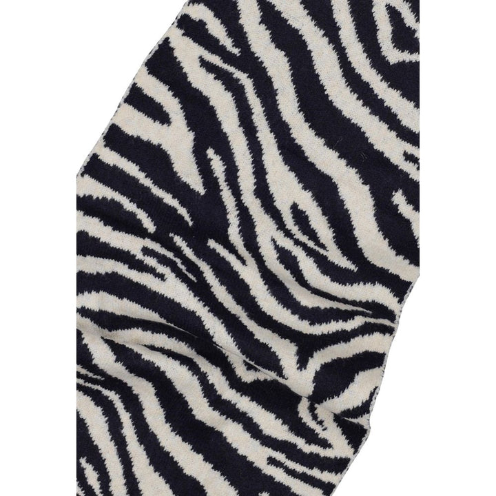 Pieces Blue Recycled Polyester Scarf