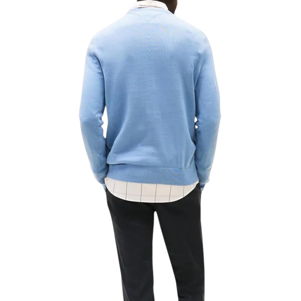 Tommy Hilfiger Blue Cotton Sweatshirt