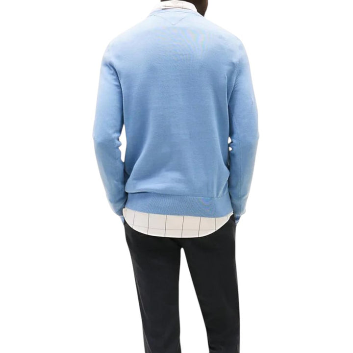 Tommy Hilfiger Blue Cotton Sweatshirt