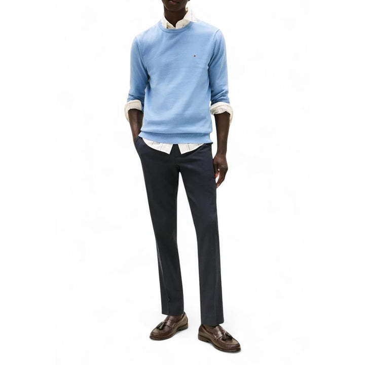 Tommy Hilfiger Blue Cotton Sweatshirt