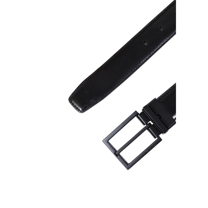 Calvin Klein Black Recycled Polyester Belt
