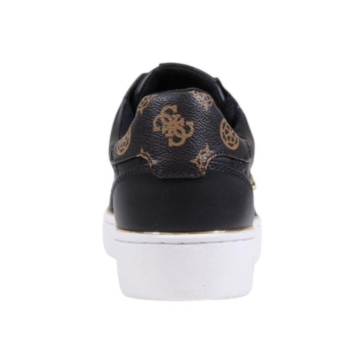 Guess Black Polyethylene Low Top Sneakers