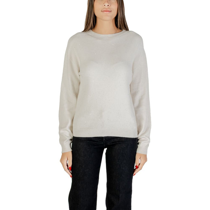 Liu Jo White Viscose Sweatshirt