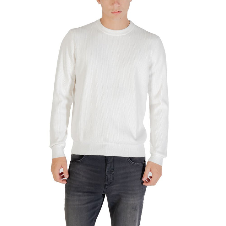 Antony Morato Beige Polyester Sweatshirt