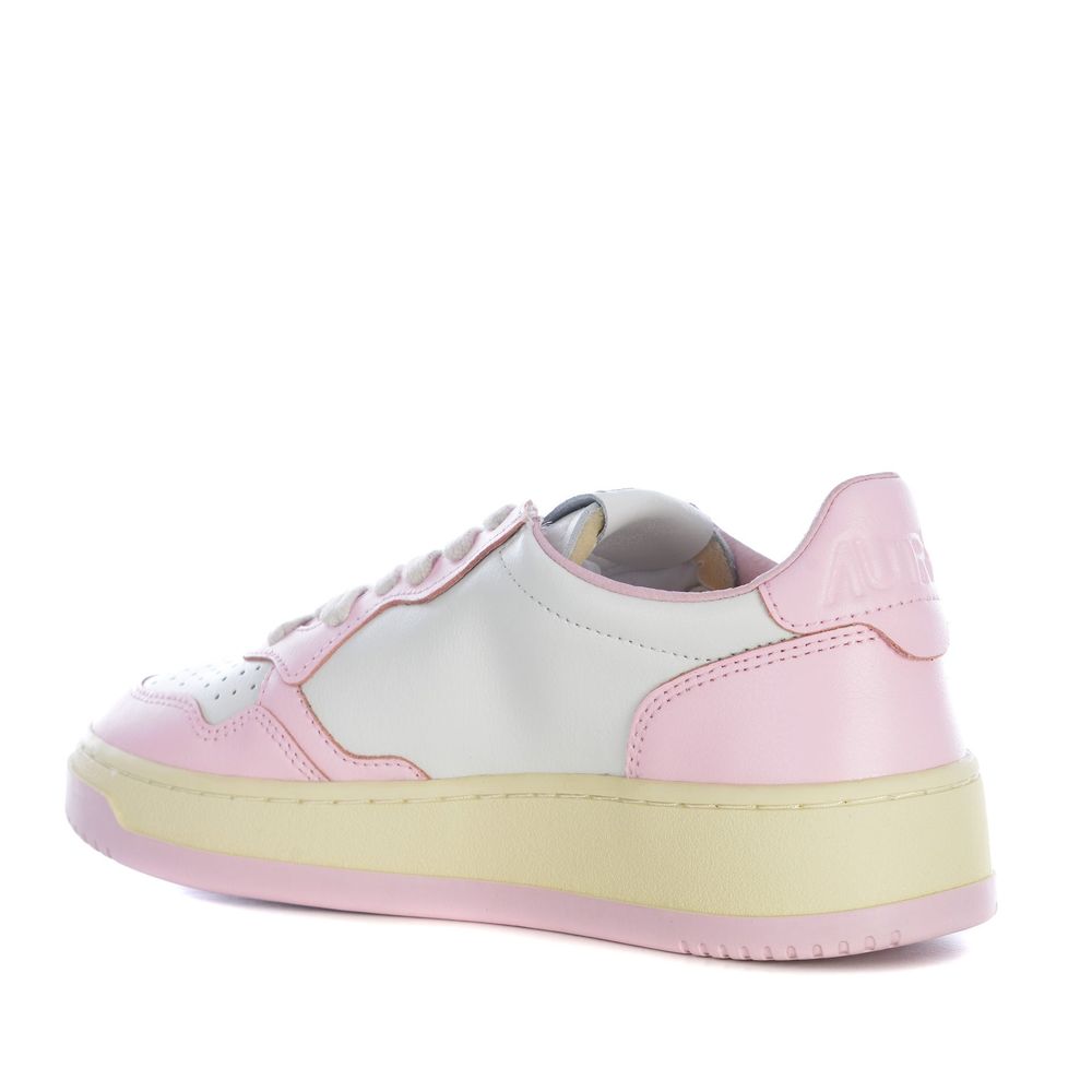 Autry Multicolor Leather Low Top Sneakers