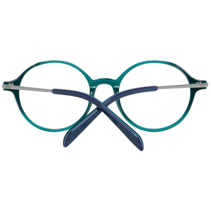 Emilio Pucci Blue Plastic Glasses (Frames)