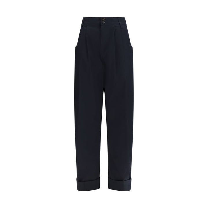 Jacob Cohen Blue Cotton Casual Pants