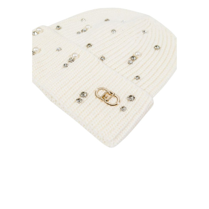 Liu Jo White Polyacrylic Cap (Baseball Hat)