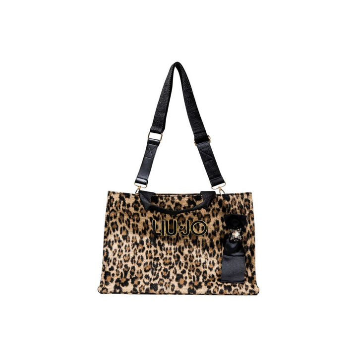 Liu Jo Bicolor Polyester Handbag