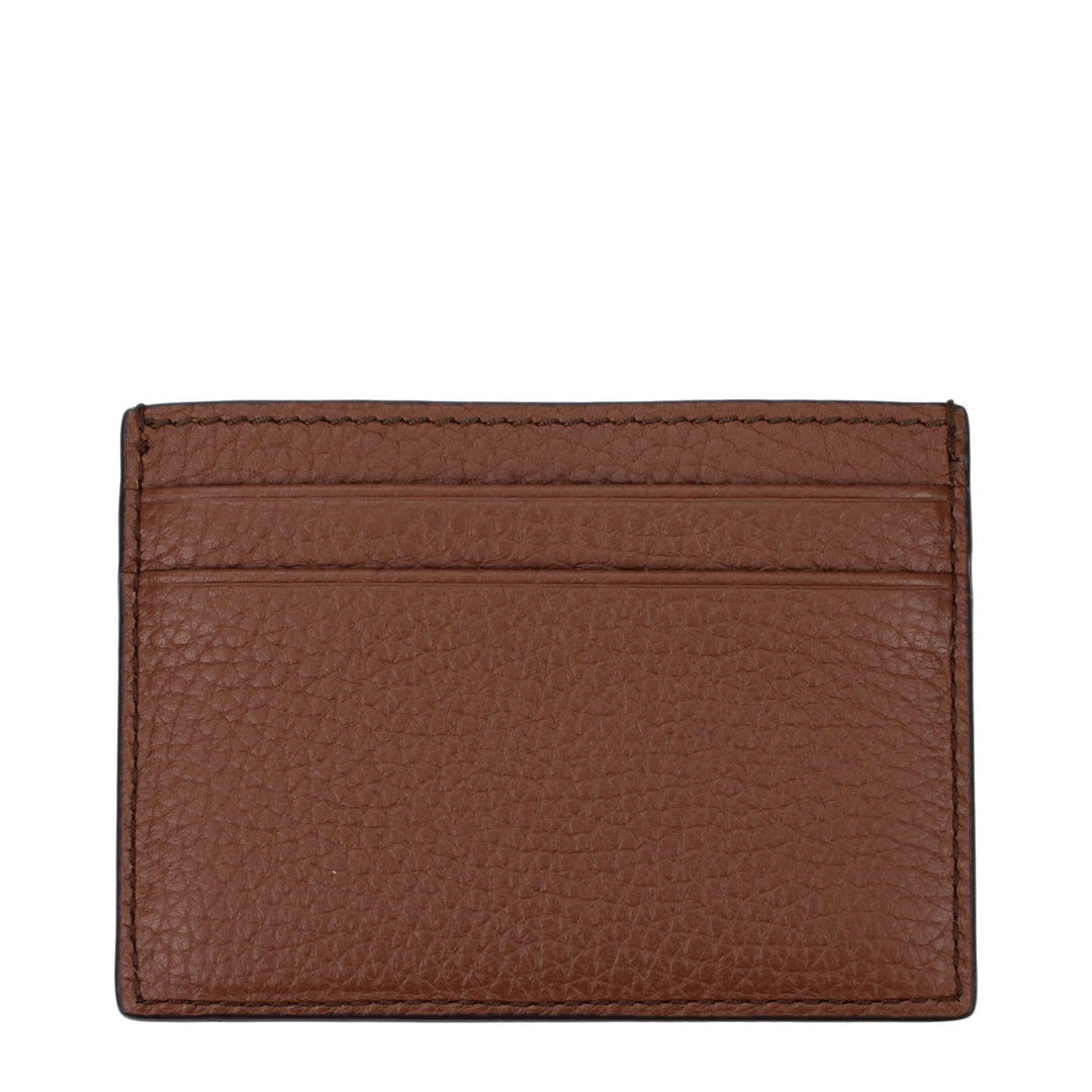 Bally Brown Leather Cardholder
