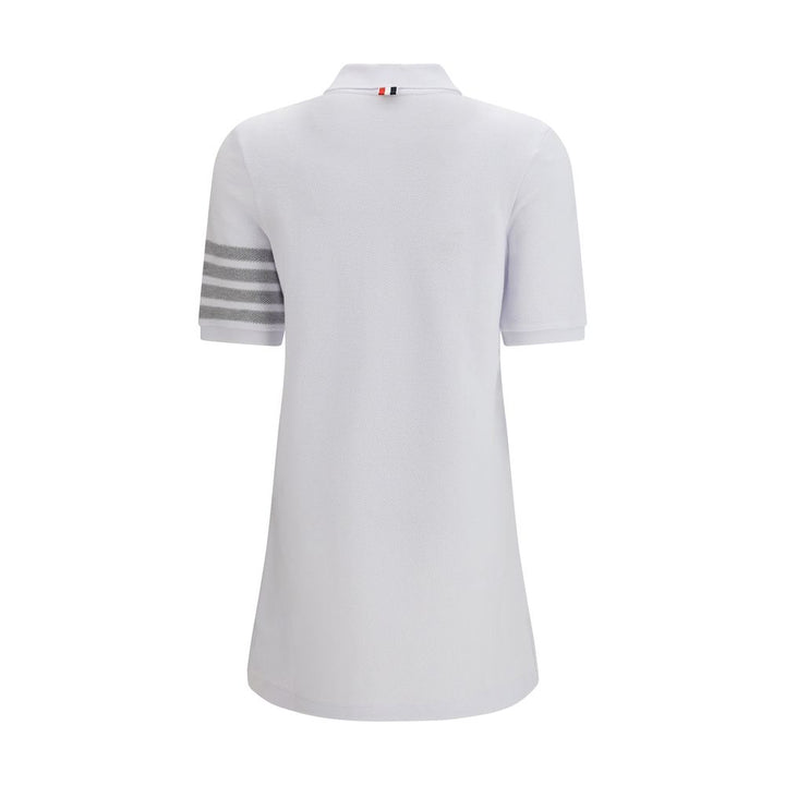 Thom Browne White Cotton Casual Dress