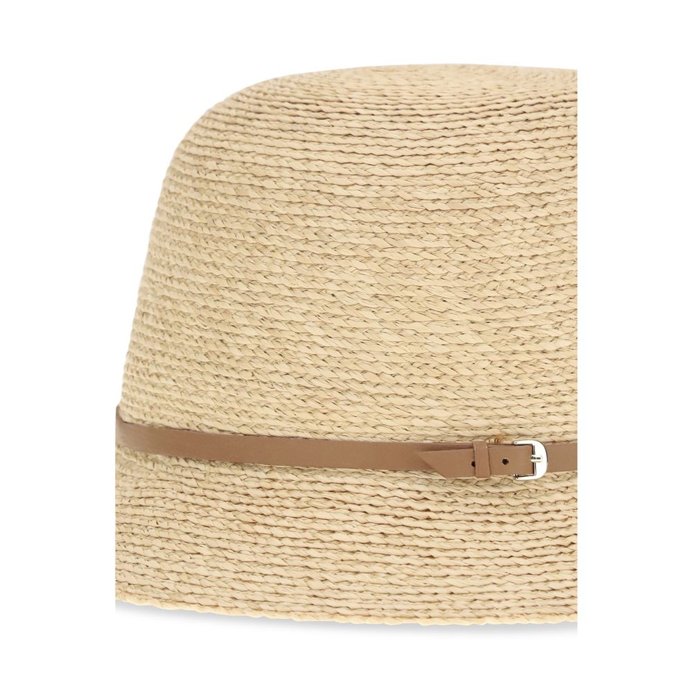 Helen Kaminski Beige Raffia Hat