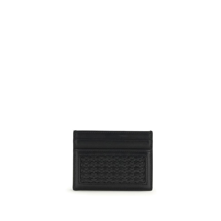 Dolce & Gabbana Black Cotton Wallet