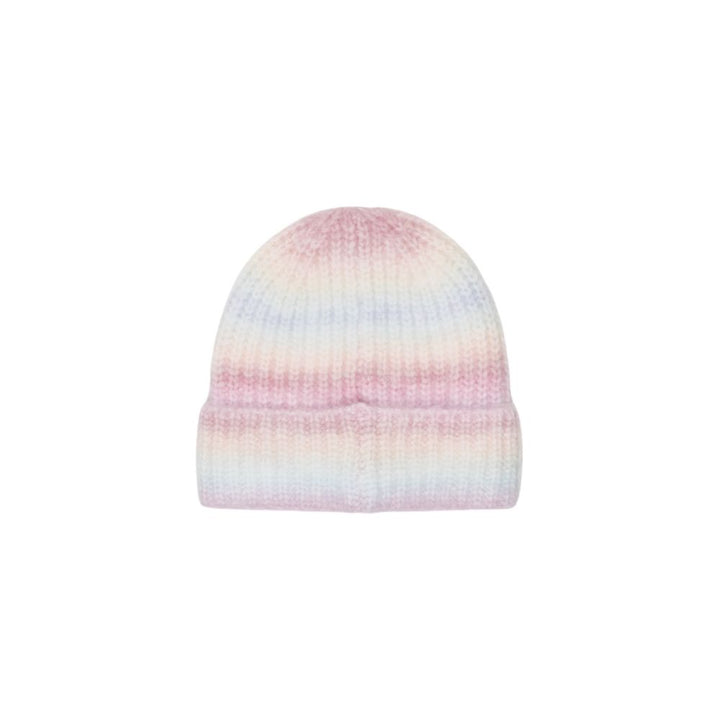 Pieces Multicolor Marabou Beanie