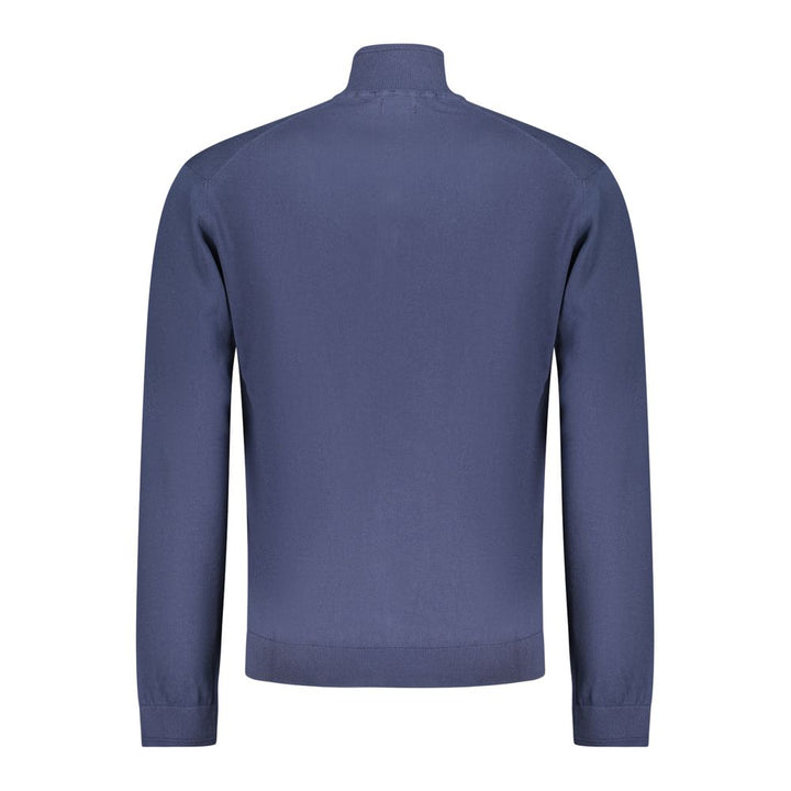 Napapijri Blue Cotton Men Cardigan