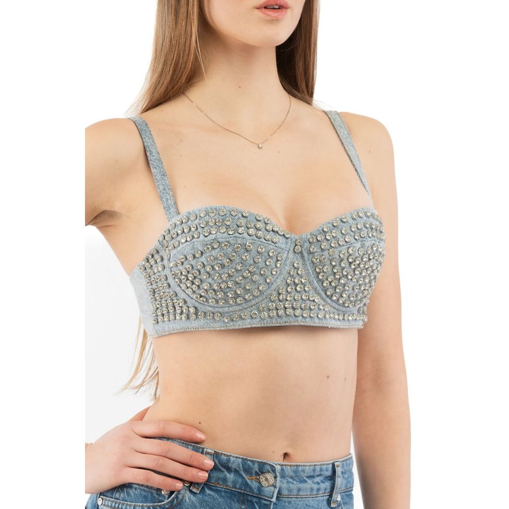 Moschino Multicolor Cotton Tank Tops