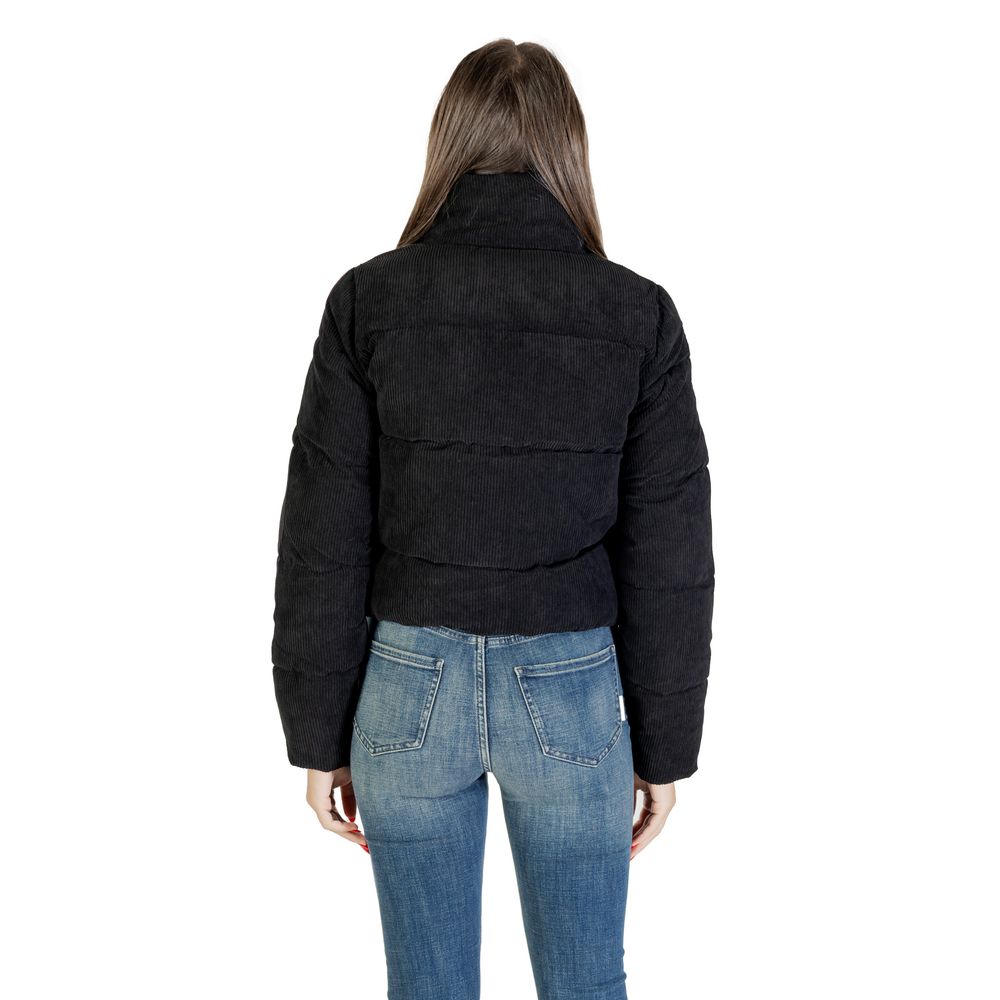 Only Black Polyester Coat