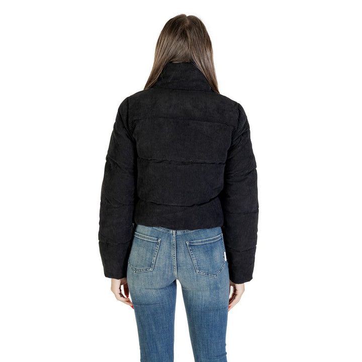 Only Black Polyester Coat