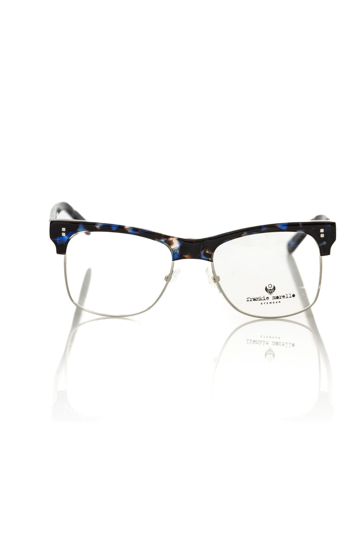 Frankie Morello Blue Metallic Men Frame