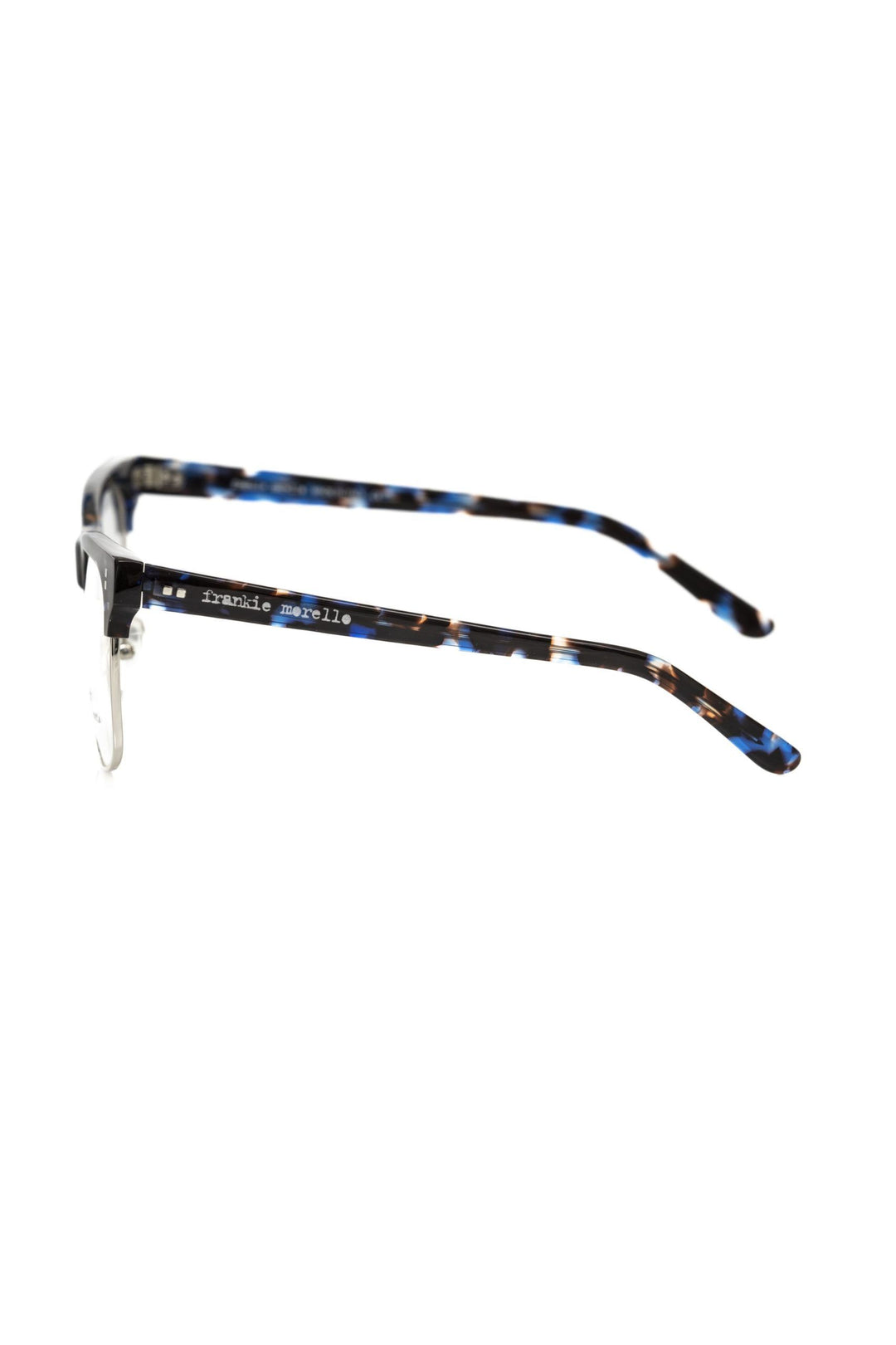Frankie Morello Blue Metallic Men Frame