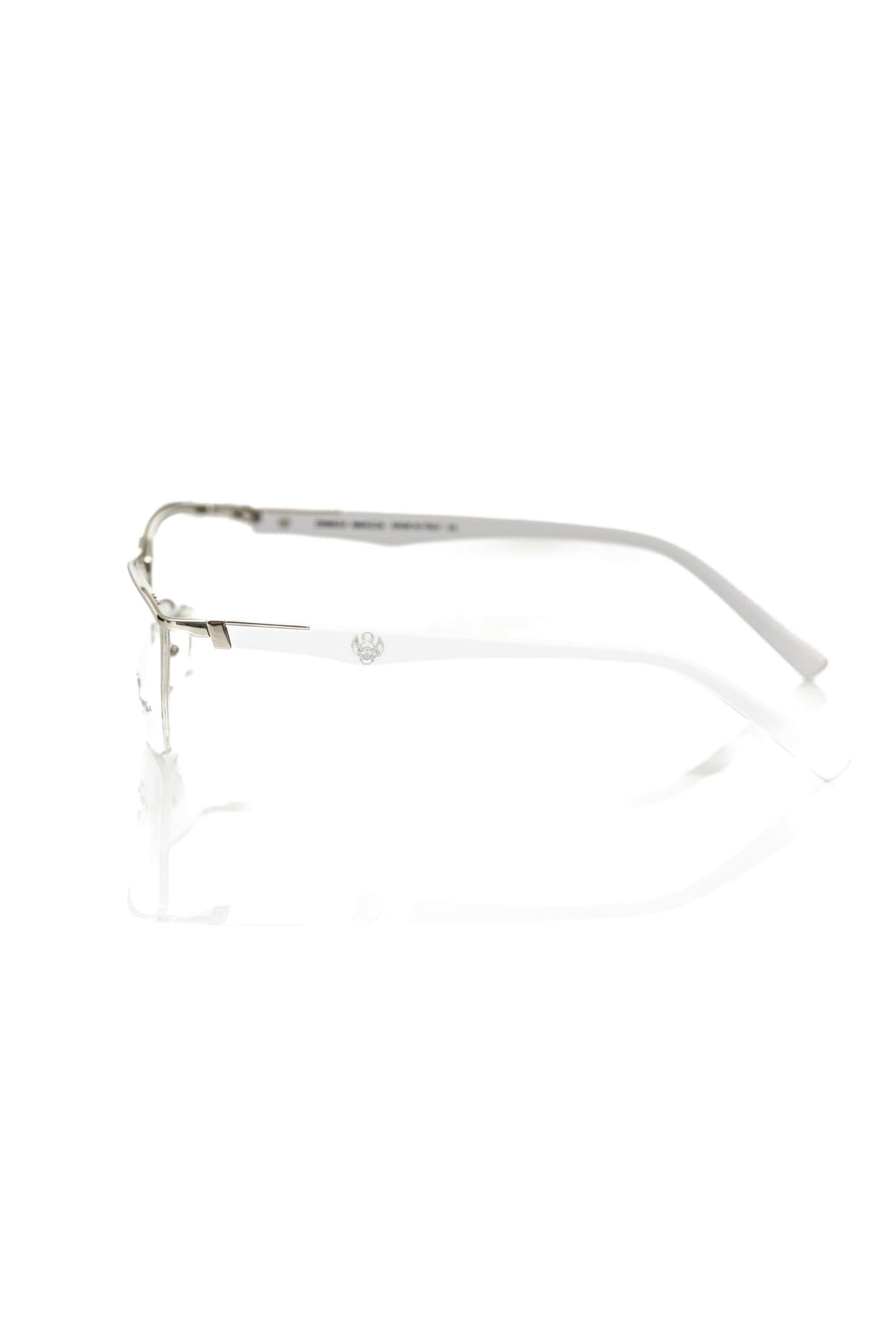 Frankie Morello Silver Metallic Men Frame