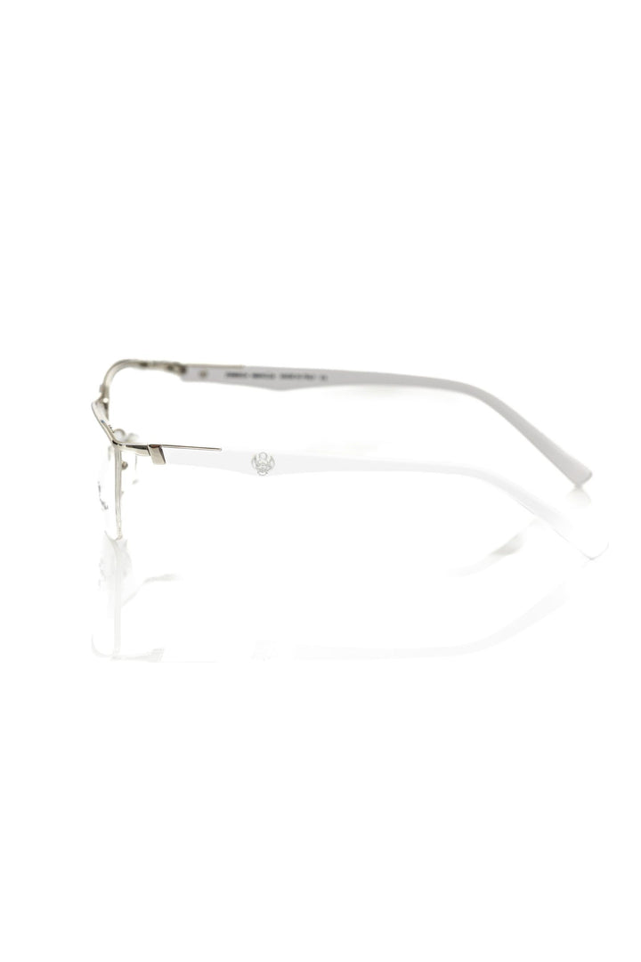Frankie Morello Silver Metallic Men Frame