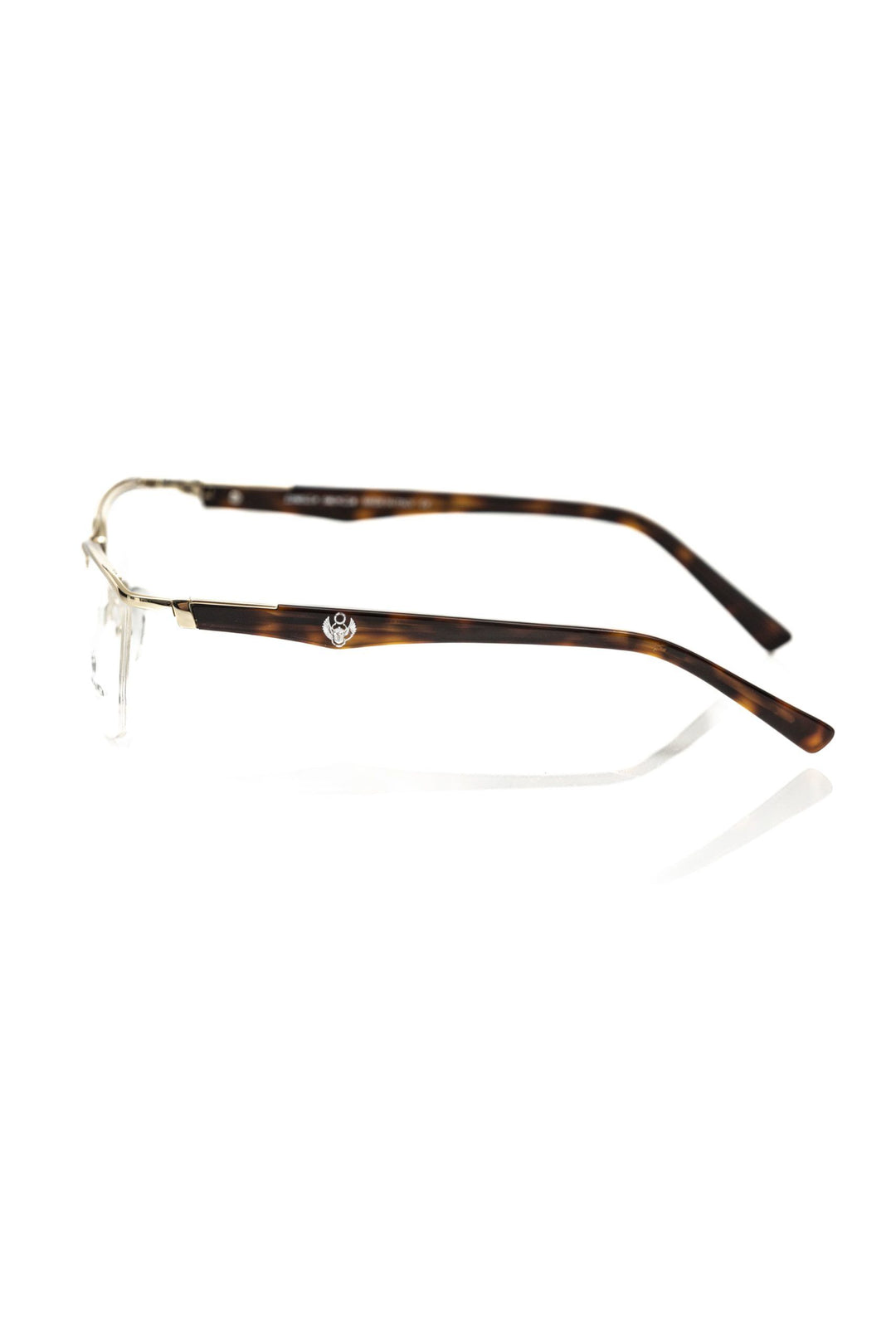 Frankie Morello Gold Metallic Mens Frame