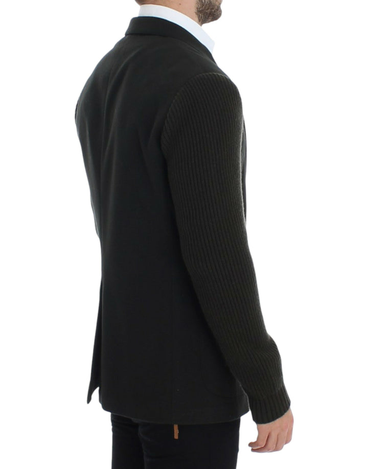 Dolce & Gabbana Green cashmere two button blazer