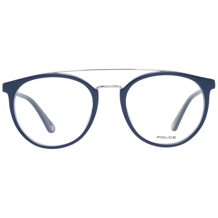 Police Blue Metal & Plastic Glasses (Frames)