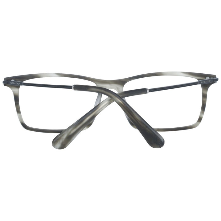 Police Gray Metal & Plastic Glasses (Frames)