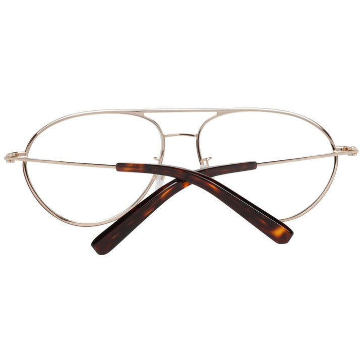 Bally Rose Gold Metal & Plastic Glasses (Frames)