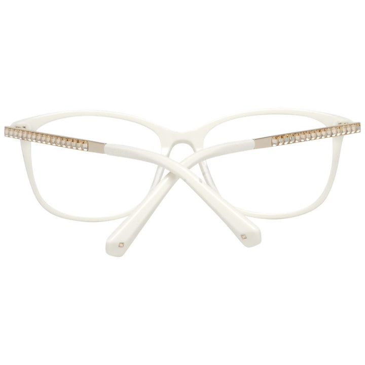 Swarovski White Metal & Plastic Glasses (Frames)