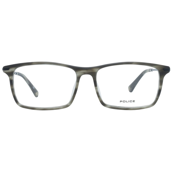 Police Gray Metal & Plastic Glasses (Frames)