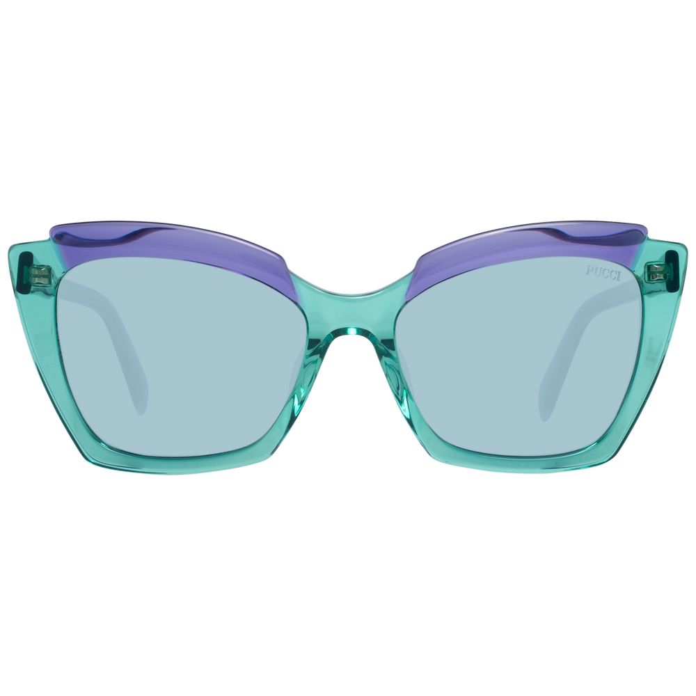 Emilio Pucci Bicolor Plastic Sunglasses
