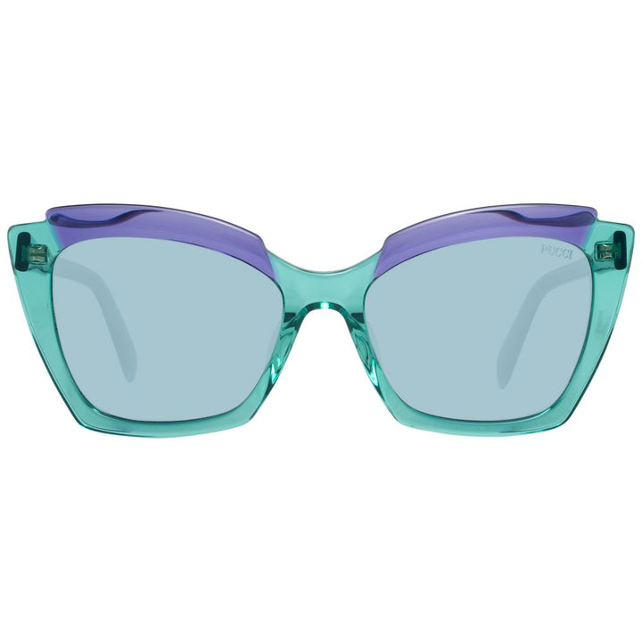 Emilio Pucci Bicolor Plastic Sunglasses