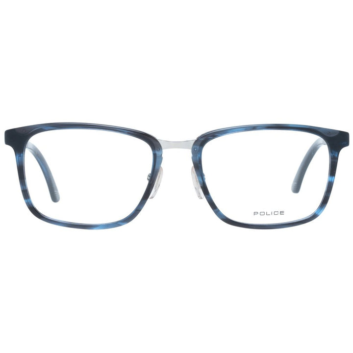 Police Blue Plastic Glasses (Frames)
