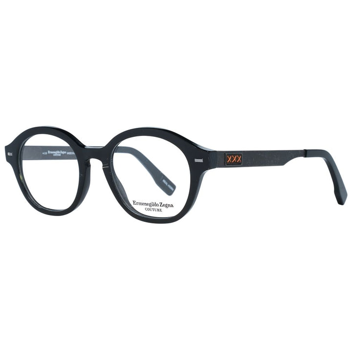 Ermenegildo Zegna Black Horn Glasses (Frames)