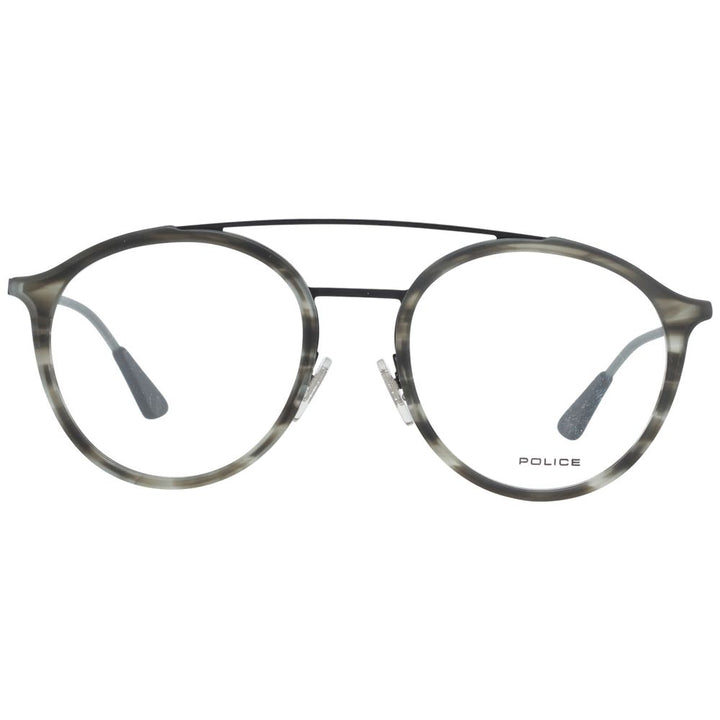 Police Gray Metal & Plastic Glasses (Frames)