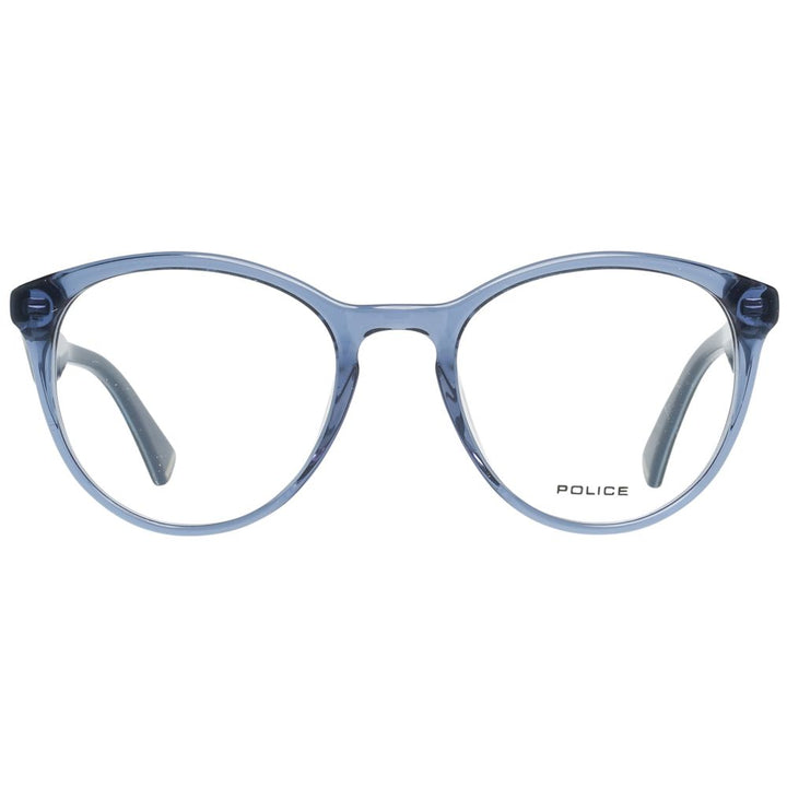Police Blue Plastic Glasses (Frames)