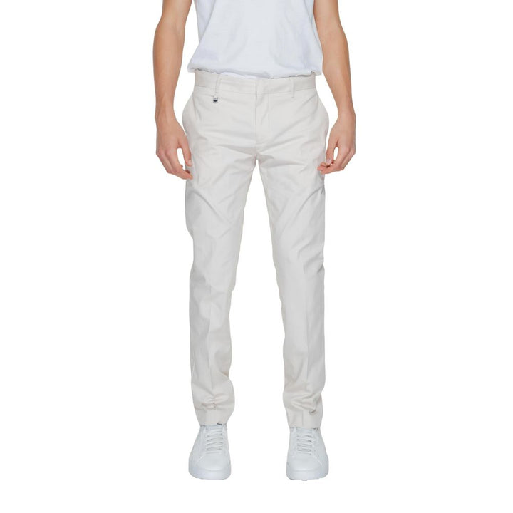 Antony Morato Beige Cotton Dress Pants