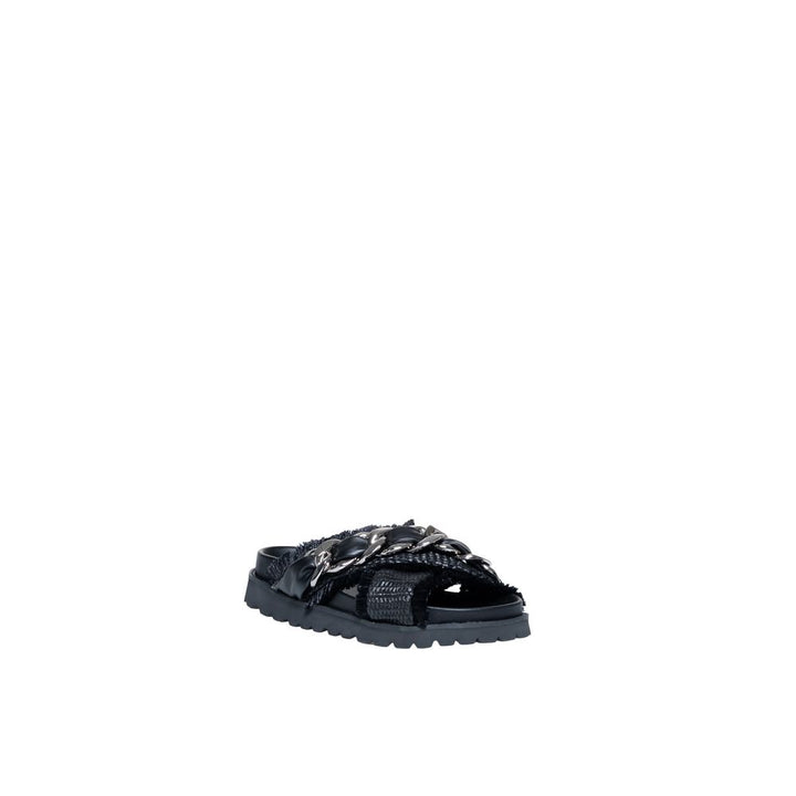 Cult Black Polyethylene Sandals