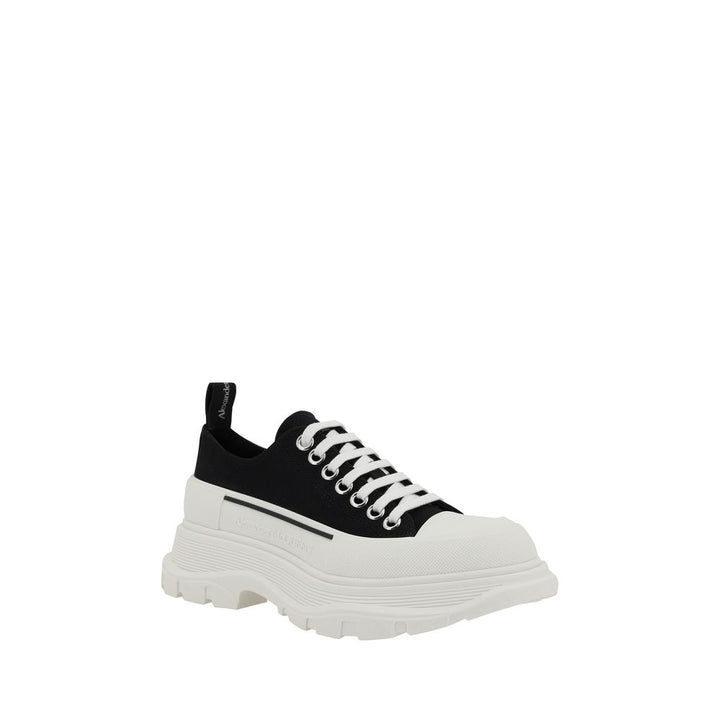 Alexander McQueen Black Rubber Chunky Sneakers