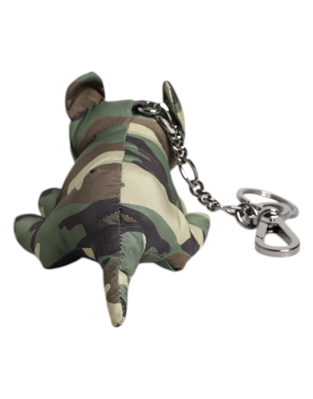 Dolce & Gabbana Multicolor Camouflage Animal Silhouette Keychain Keyring
