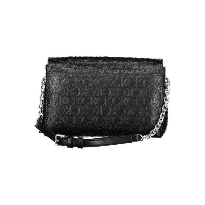 Calvin Klein Black Polyester Women's Shoulder Bag