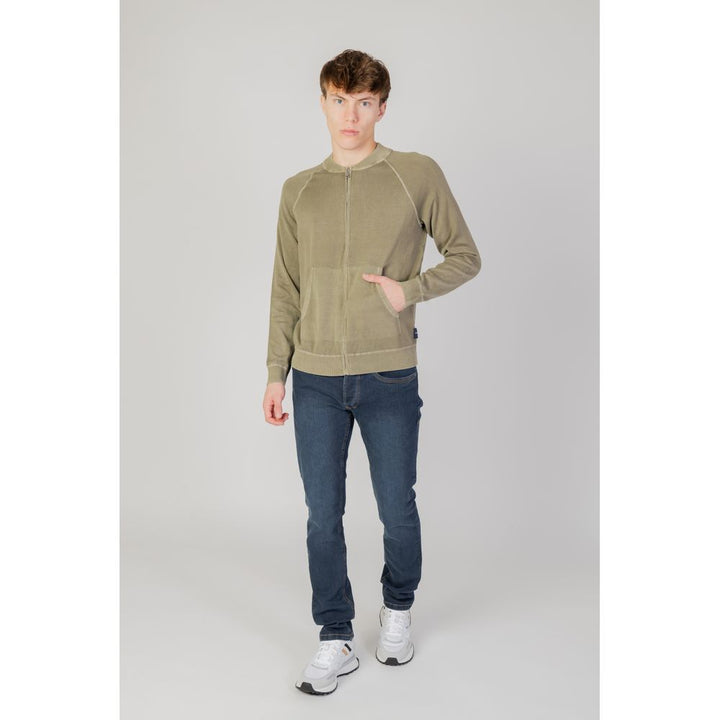 Liu Jo Green Cotton Sweatshirt