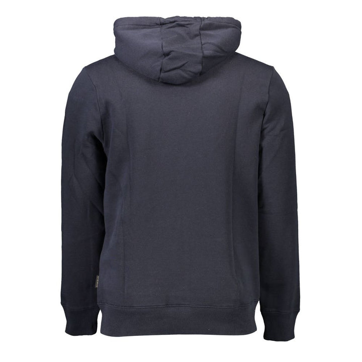 Napapijri Blue Cotton Men's Hoodie