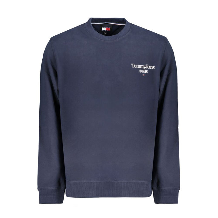 Tommy Hilfiger Blue Cotton Men Sweatshirt