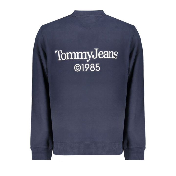 Tommy Hilfiger Blue Cotton Men Sweatshirt