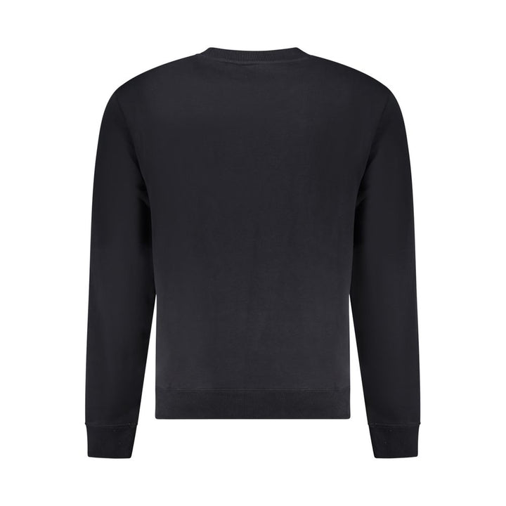 Napapijri Black Cotton Men Sweatshirt